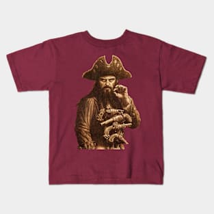 THE CAPTAIN OF THE PIRATE Kids T-Shirt